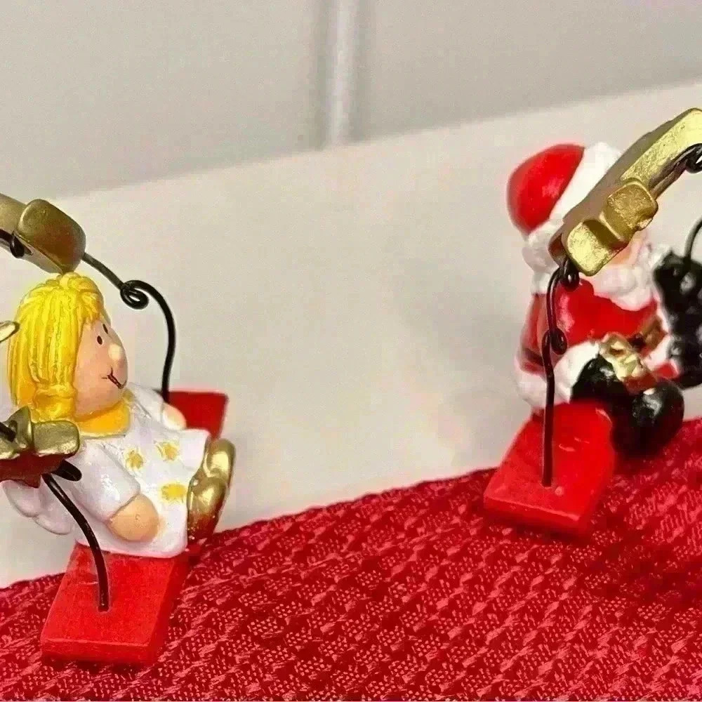 Hand-painted made in Germany 10 decorative Christmas clips inbox Imaginative - Picture 8 of 8